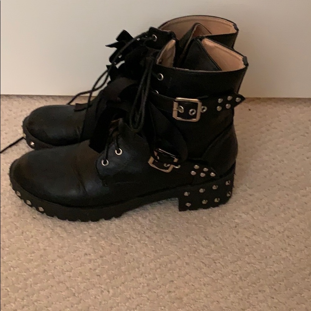 Black boots
